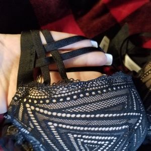 Adore Me Strappy Cage Bra and Panty Set